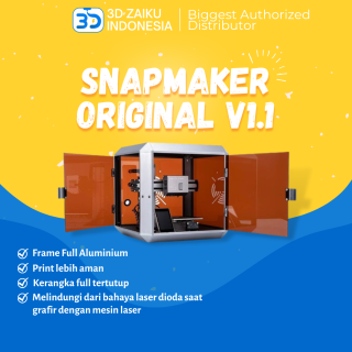 Original Snapmaker Original V1.1 Enclosure Kit dengan Pelindung Laser